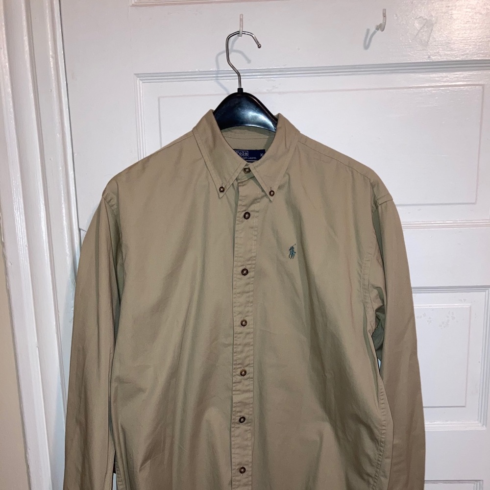 Polo by Ralph Lauren Khaki Shirt